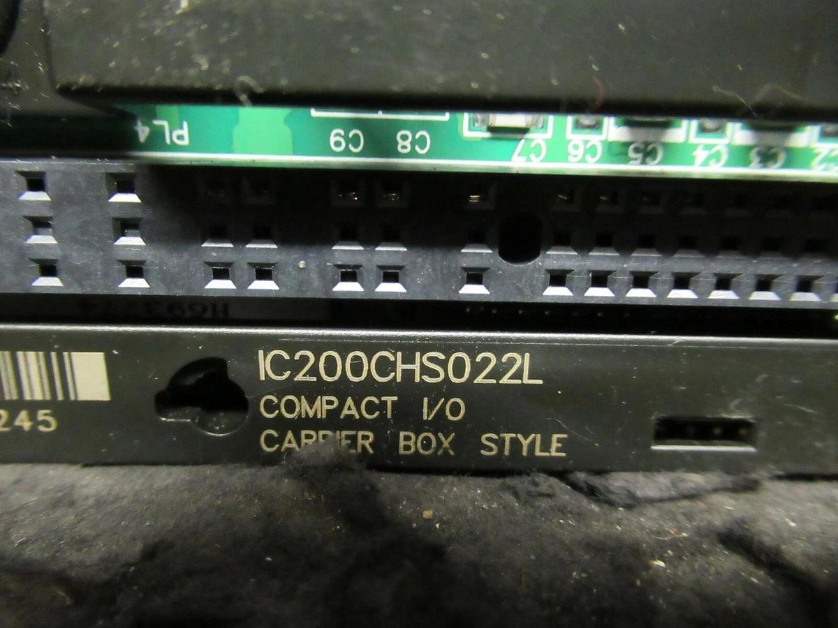 Used GE INTELLIGENT PLATFORMS IC200MDD842J FANUC INPUT OUTPUT I/O MODULE IC200CHS022L