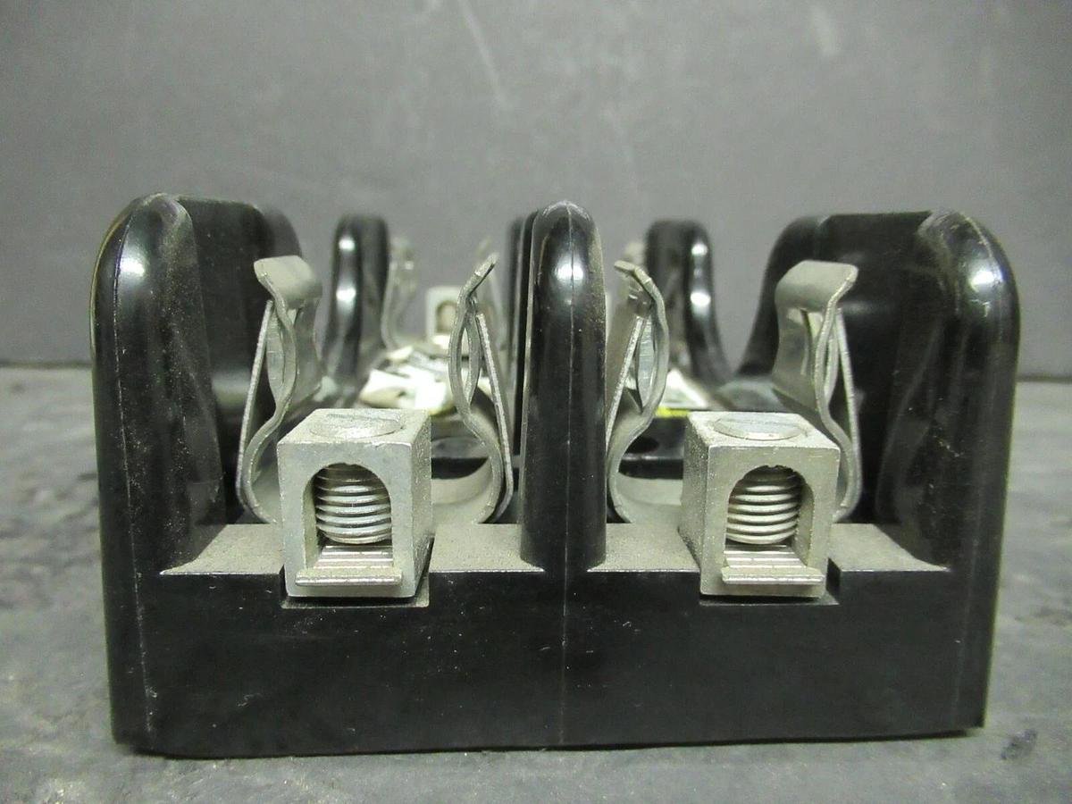 Used LITTELFUSE FUSE LUG SET LR60060-2CR 600 VOLTS 60 AMP **WARRANTY INCLUDED!**