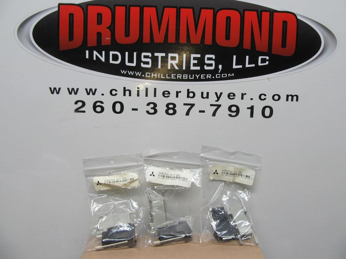 (2) MITUBISHI CCMITSU KIT D89-RJ45 ADAPTER FOR NETCOM-S