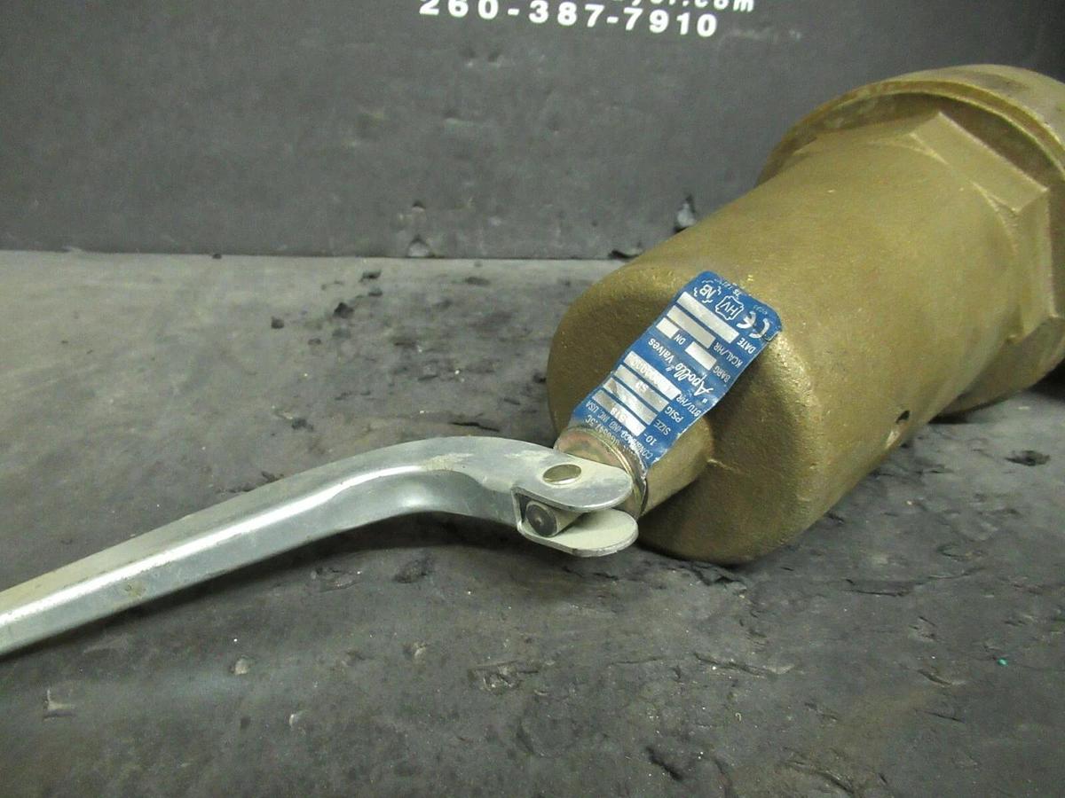 Used APOLLO CONBRACO 2" HOT WATER PRESSURE SAFETY RELIEF VALVE 10-618 50 PSIG
