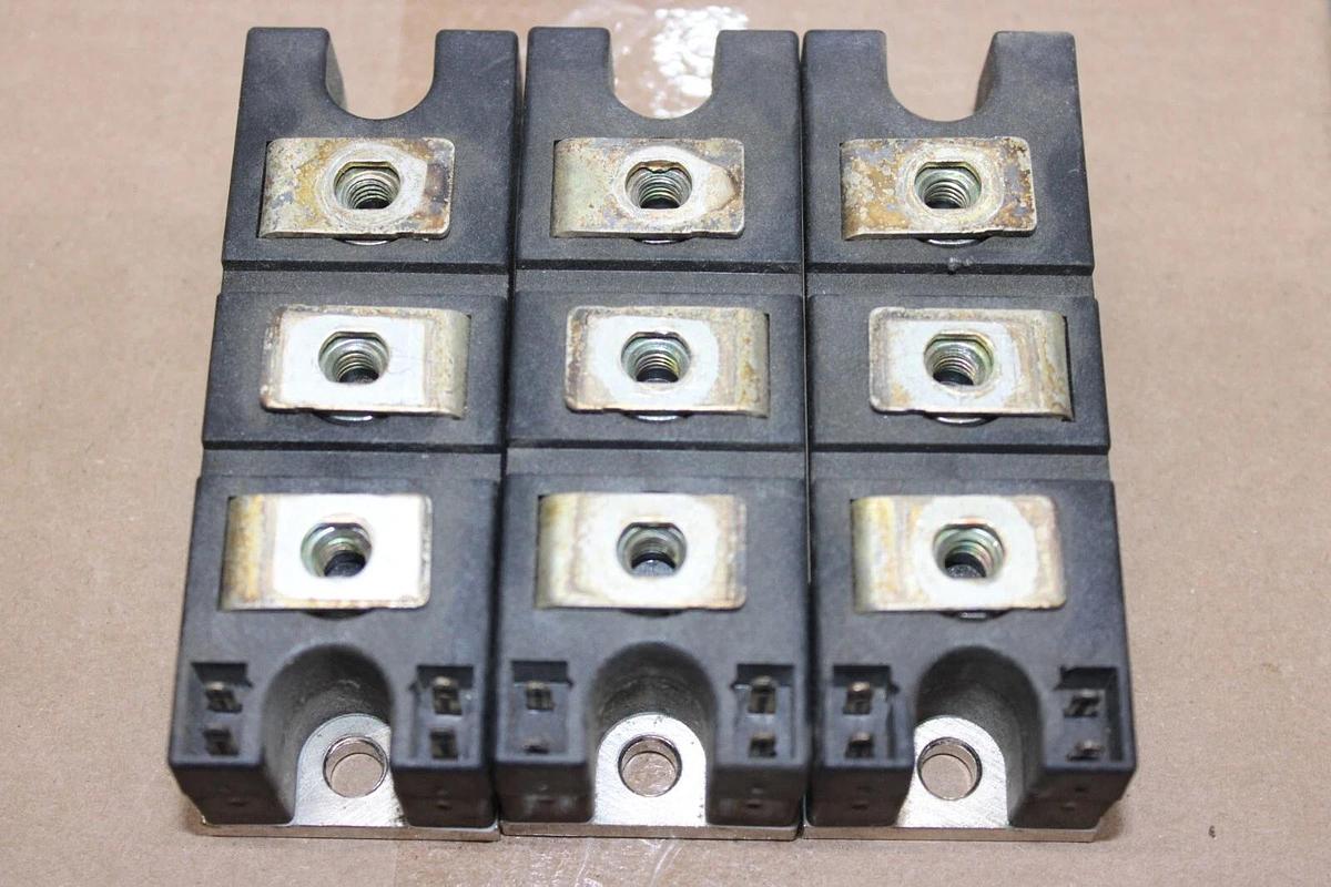 Used LOT OF 3 EUPEC POWER MODULE TT-142-N-16-KOF-16K7 POWERBLOCK **WARRANTY**