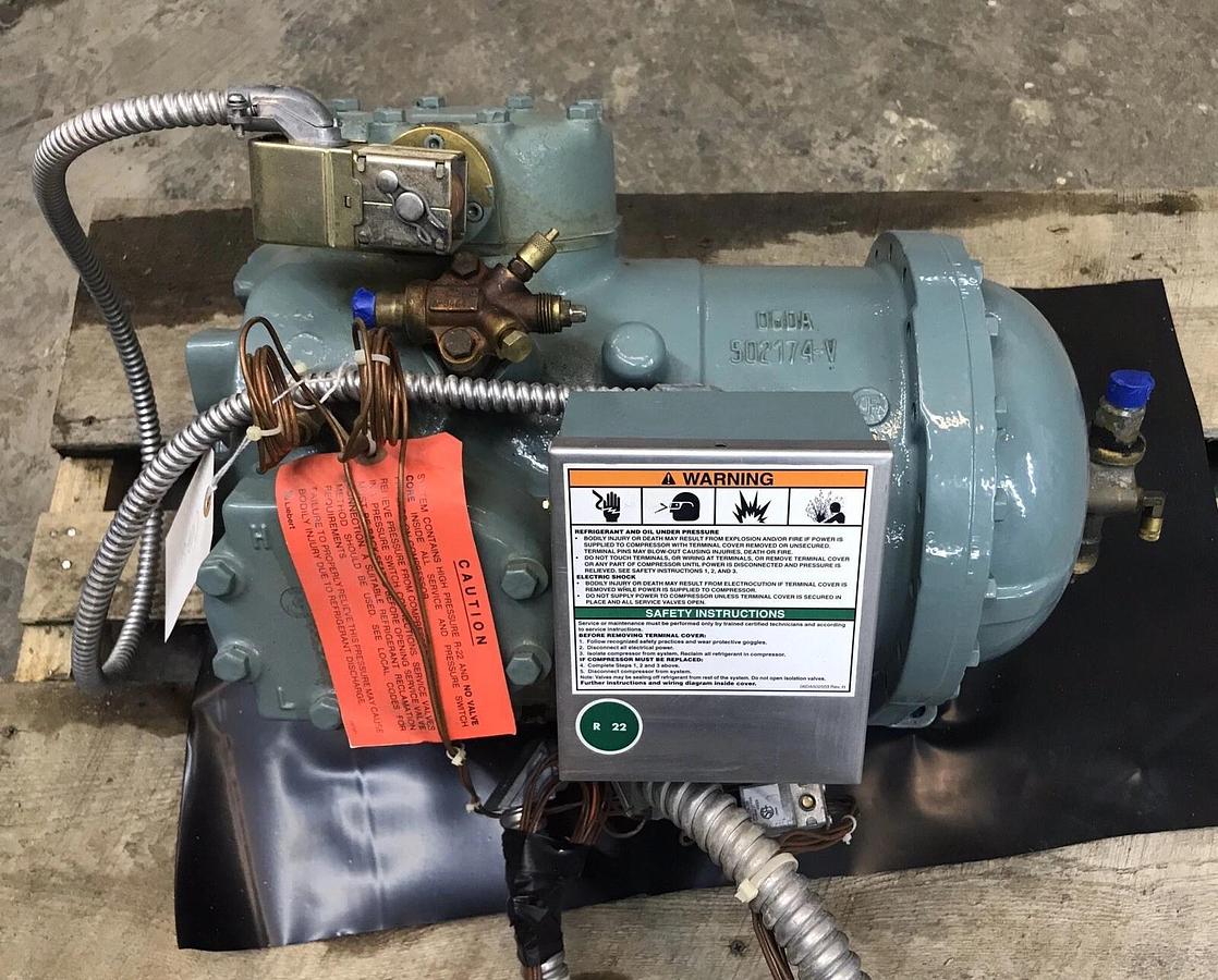 CARLYLE 06DF3132AA3600 CARRIER CHILLER SEMI-HERMETIC COMPRESSOR 460 06DF3132