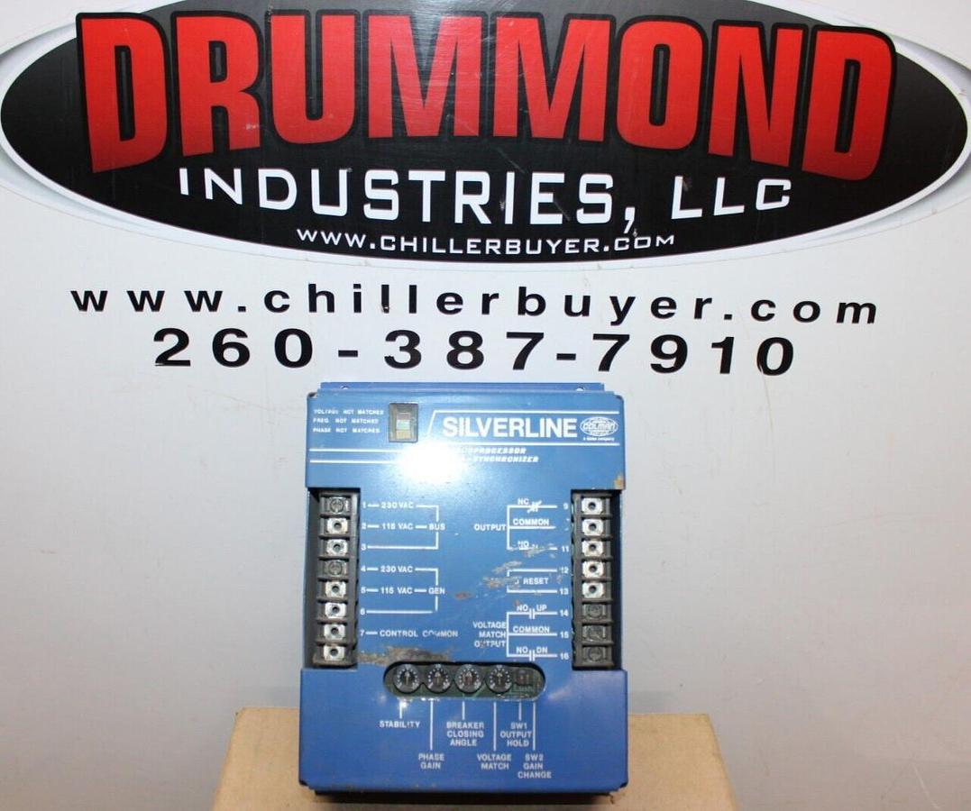 Used BARBER COLEMAN SILVERLINE MICRO PROCESSOR DYN2-90200 230 VAC AUTO SYNCHRONISER