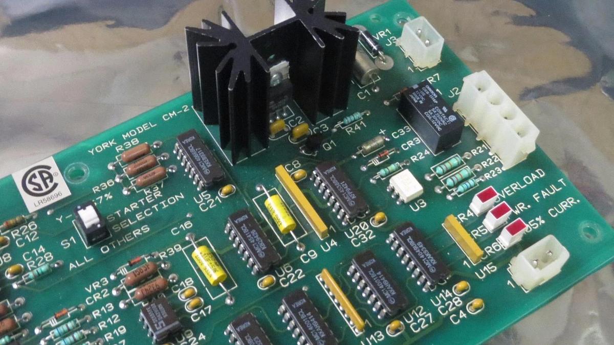 Used YORK CURRENT CONTROL CM-2 CIRCUIT BOARD MODEL: 031-00947D-000 REV C **WARRANTY**