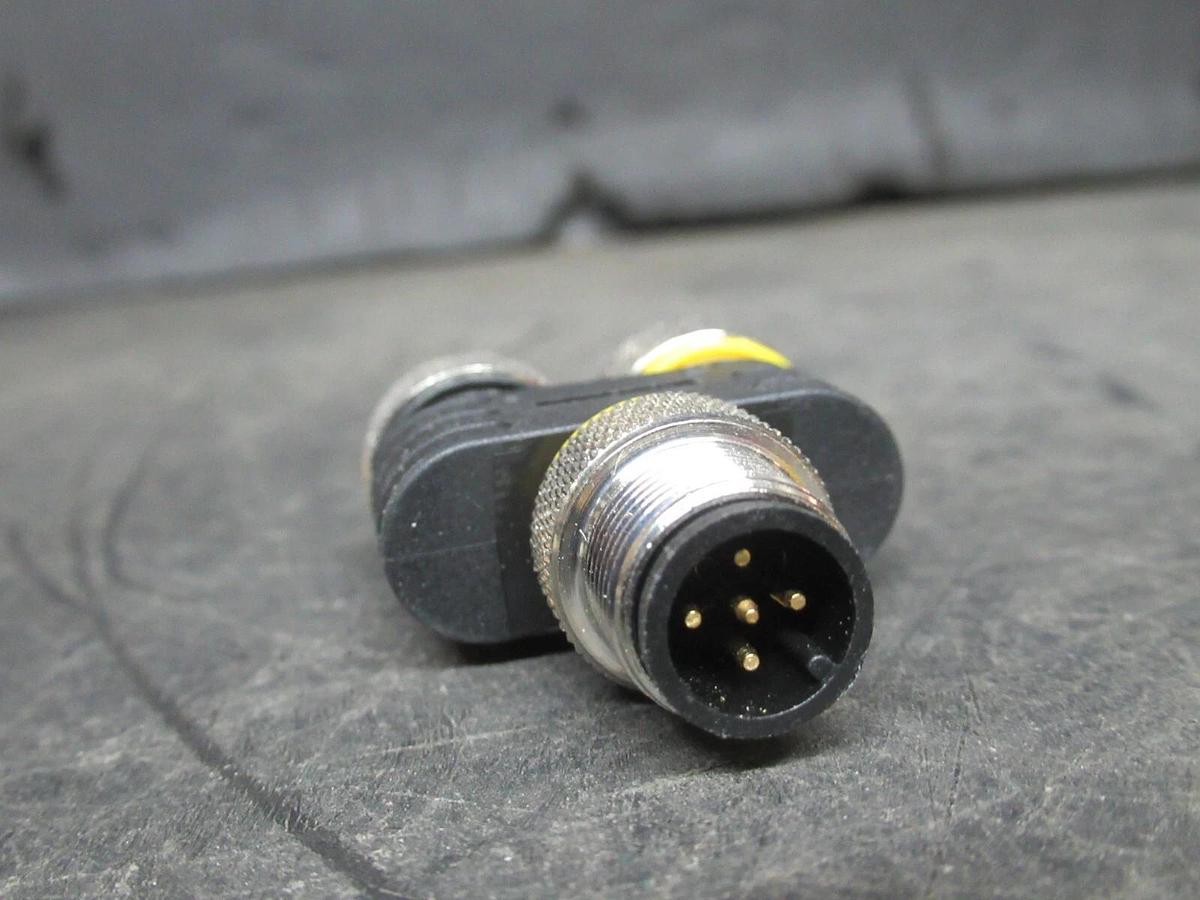 NEW IN BAG TURCK YB2-FSM4.5-2FKM4.5 EUROFAST DAISY CHAIN SPLITTER CONNECTOR