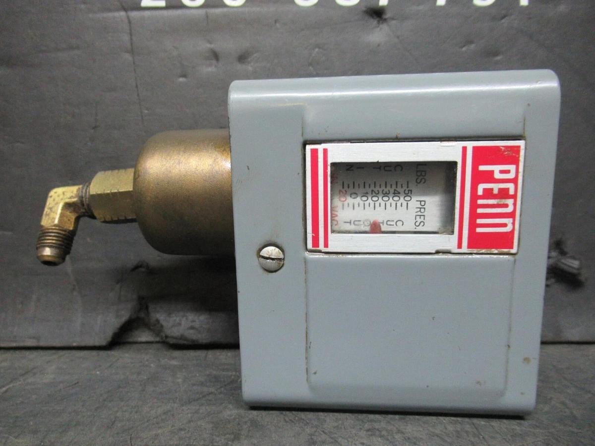 Used JOHNSON CONTROLS PRESSURE CONTROL P70EA-7 240 VAC 16 AMP **WARRANTY**