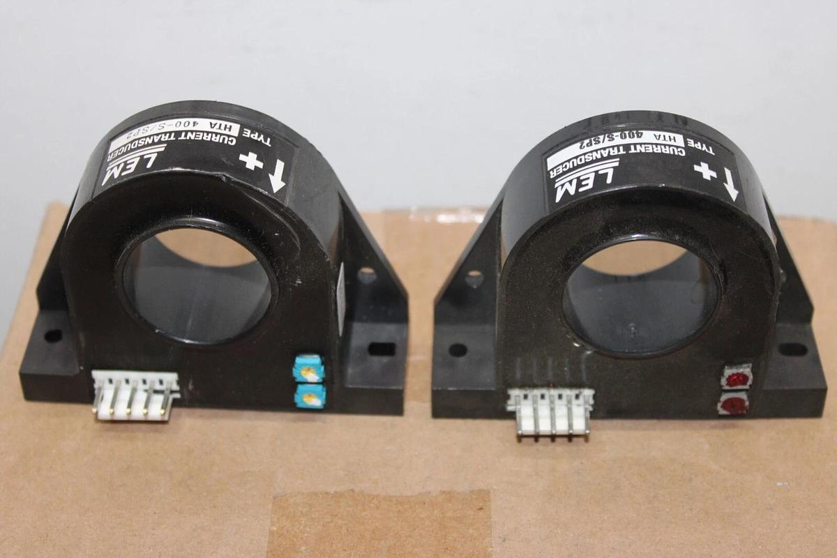 Used LOT OF 2 LEM CURRENT TRANSDUCER HTA-400-S/SP2 **WARRANTY INCLUDED**