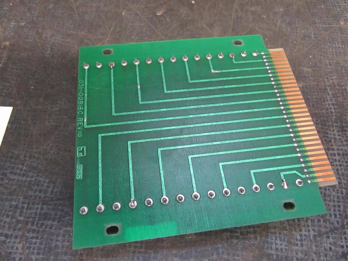 Used YORK CIRCUIT BOARD CARD SLOT 031-00816C REV A **WARRANTY**