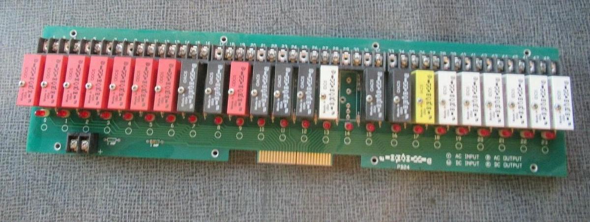 Used OPTO 22 RELAY CIRCUIT BOARD PB24 W/ MODULES **WARRANTY INCLUDED**