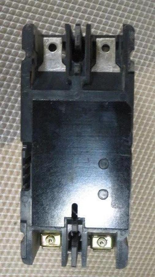 Used CUTLER HAMMER WESTINGHOUSE EHD 14K BREAKER 15 AMP 480 VAC 2 POLE MODEL EHD2015