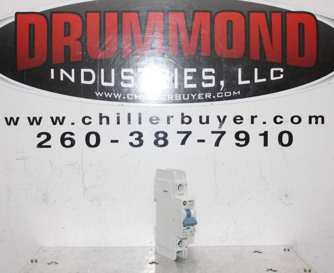 Used ALLEN-BRADLEY SINGLE POLE CIRCUIT BREAKER 1489-A1D150 15 AMP 240/277 VAC