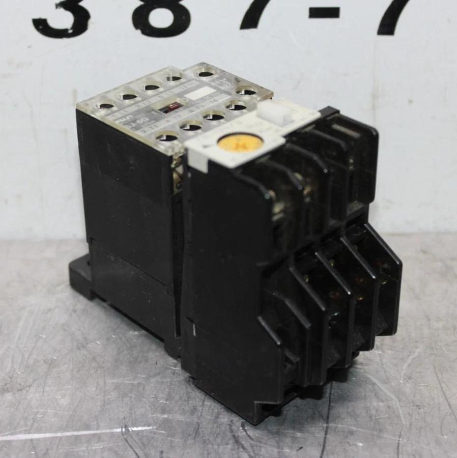 Used FUJI ELECTRIC MAGNETIC STARTER SJ-0G 440 VOLT 15 AMP W/ TR-0N/3 OVERLOAD