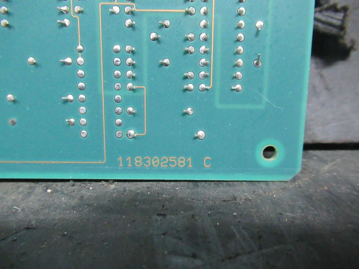 Used EXIDE S6000 ANALOG BOARD 101072754 REV. E1 118302581 REV. C *WARRANTY*