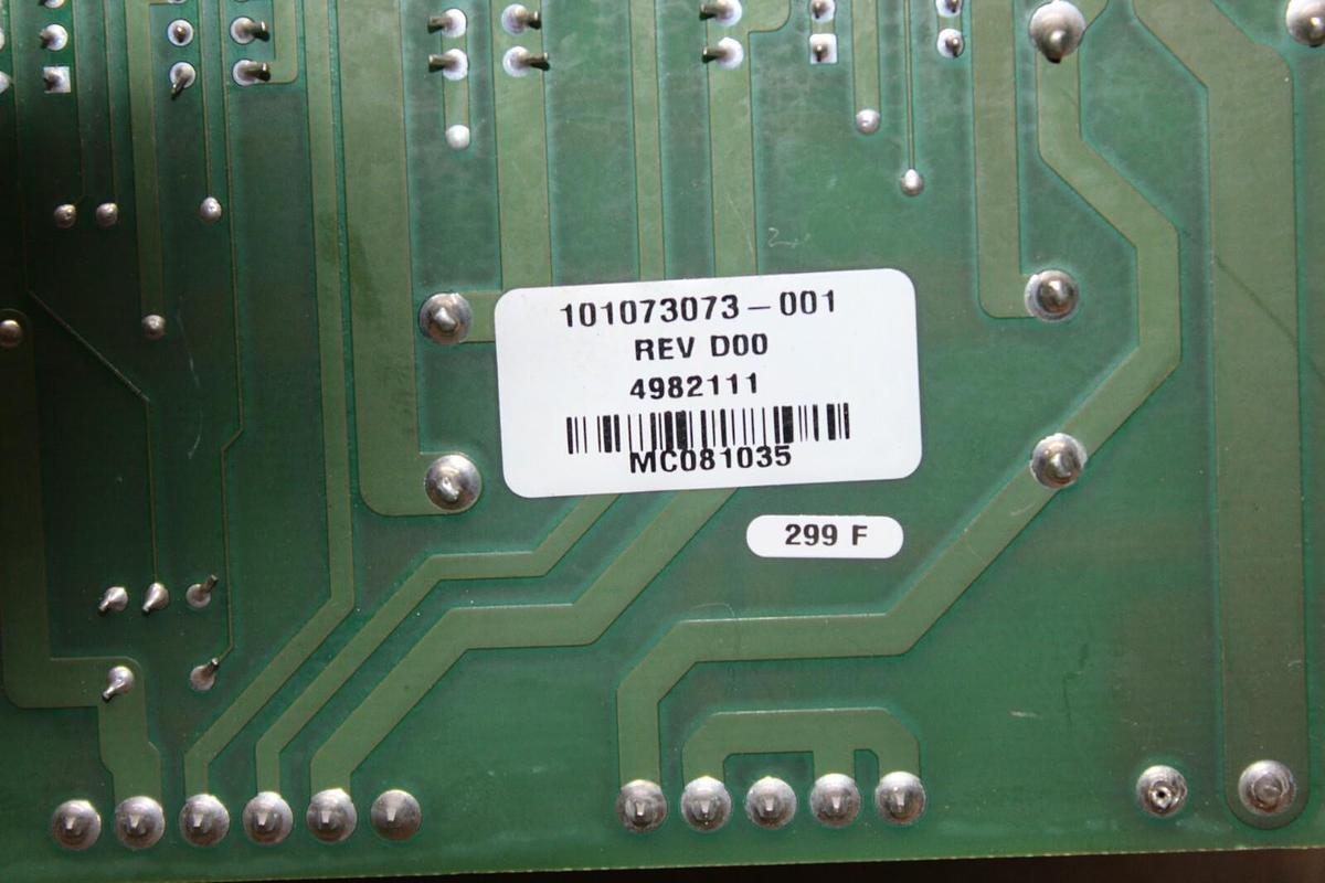 Used EXIDE POWER SUPPLY CIRCUIT BOARD 101073073-001 REV. D00 **WARRANTY INCLUDED**