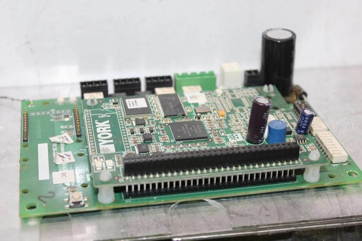 Used YORK HVAC CHILLER GATEWAY CARD 25-2698-18 REV. D W/ 25-2783-90001 REV. F