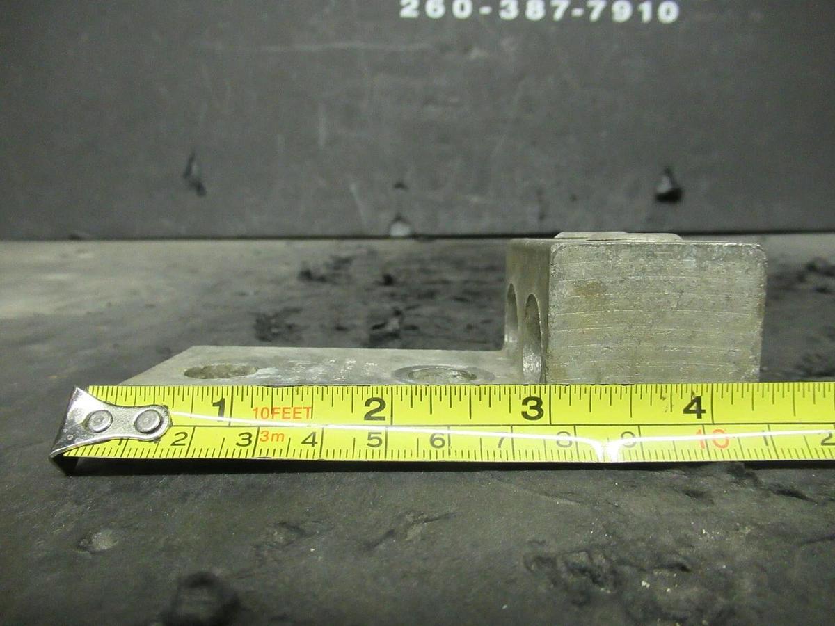 Used ILSCO AU-350-2N 2 DOUBLE BARREL MECHANICAL CONNECTOR LUG TAP 350MCM - #6 GAUGE