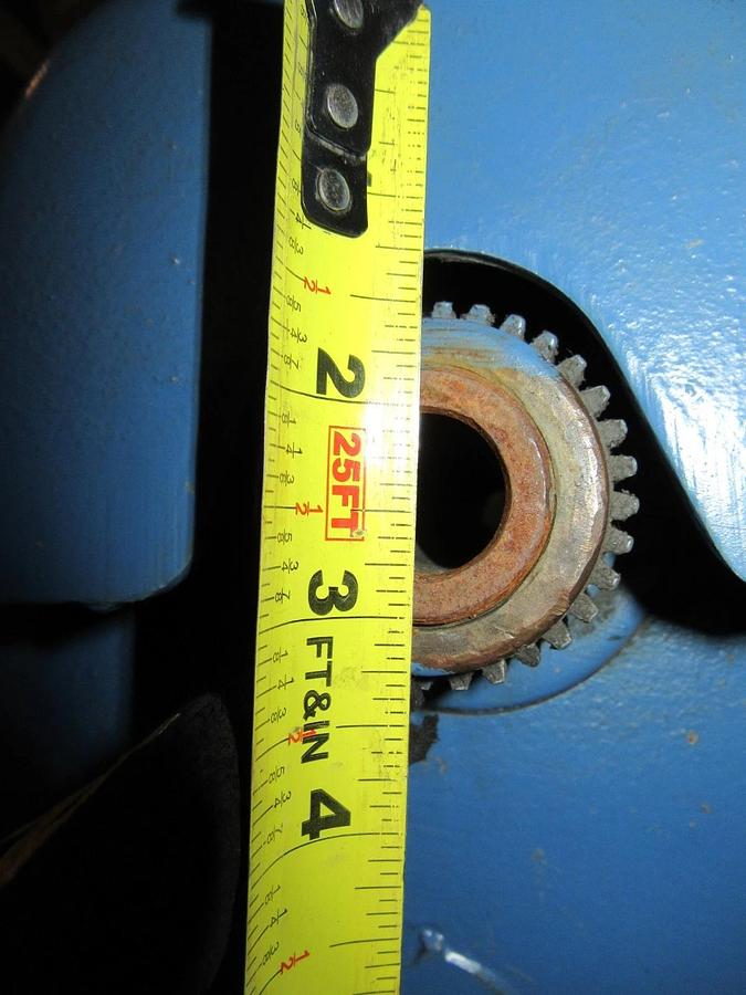 Used 3/4" THROUGH HOLE 8" SWING LATHE CUSTOM AIR FEED 6 JAW UNIVERSAL CHUCK 3/4 HP