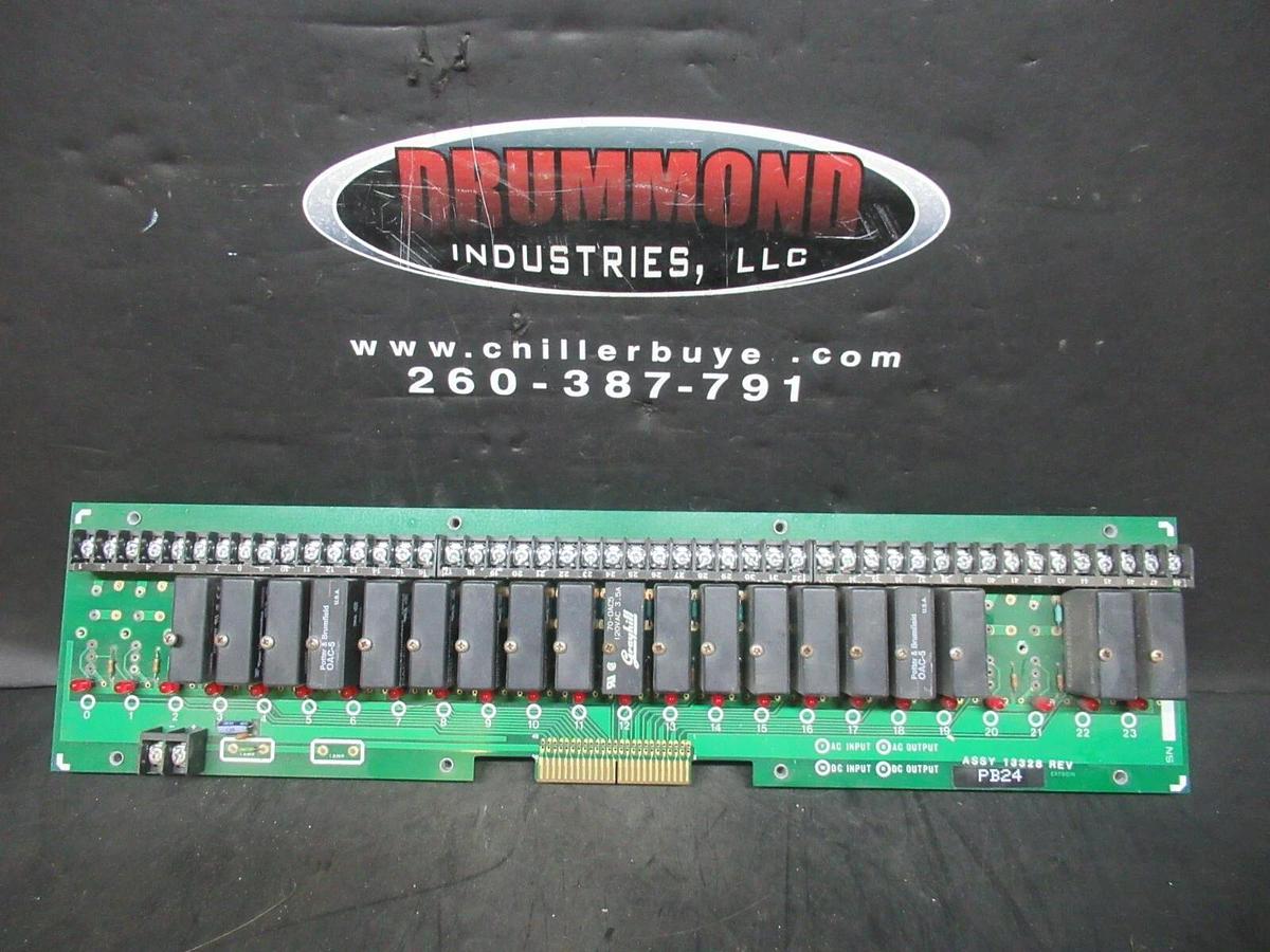 Used CROUZET PB-24 DIGITAL I/O RELAY CIRCUIT BOARD 13328 **WARRANTY INCLUDED**