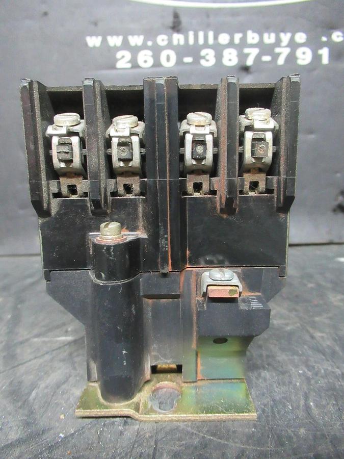 Used WESTINGHOUSE INDUSTRIAL CONTROL RELAY AR4A 600 VOLT 10 AMP COIL: 120 V