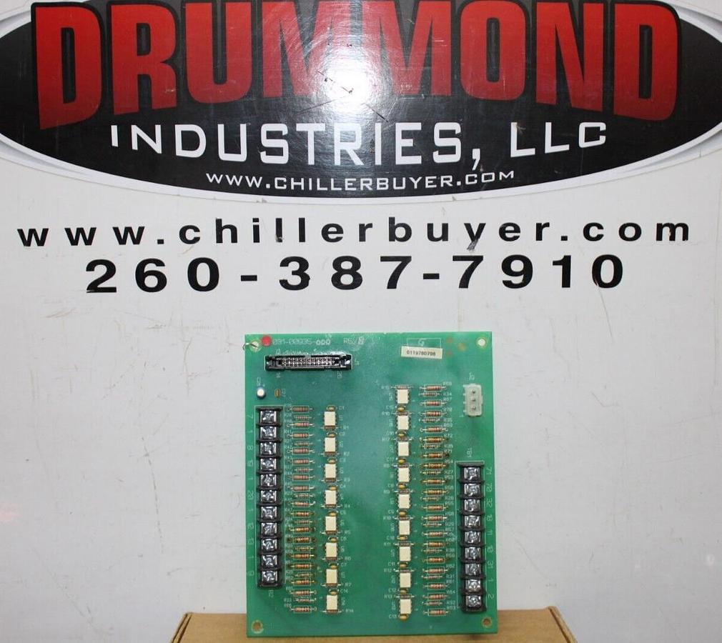 Used YORK HVAC INPUT CIRCUIT BOARD 031-00935-000 REV. B **WARRANTY INCLUDED**