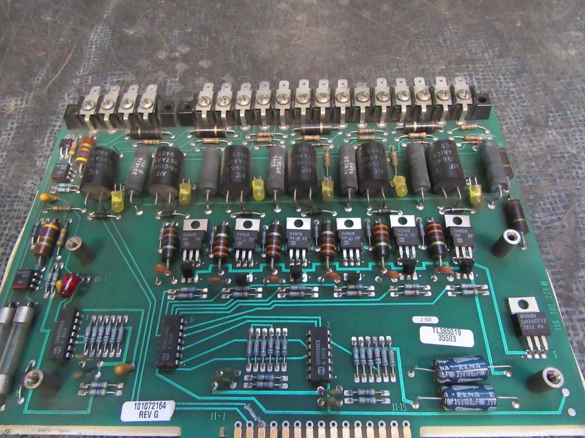 Used EXIDE PLC CONTROLLER CIRUIT BOARD 101072164 REV G **WARRANTY INCLUDED**