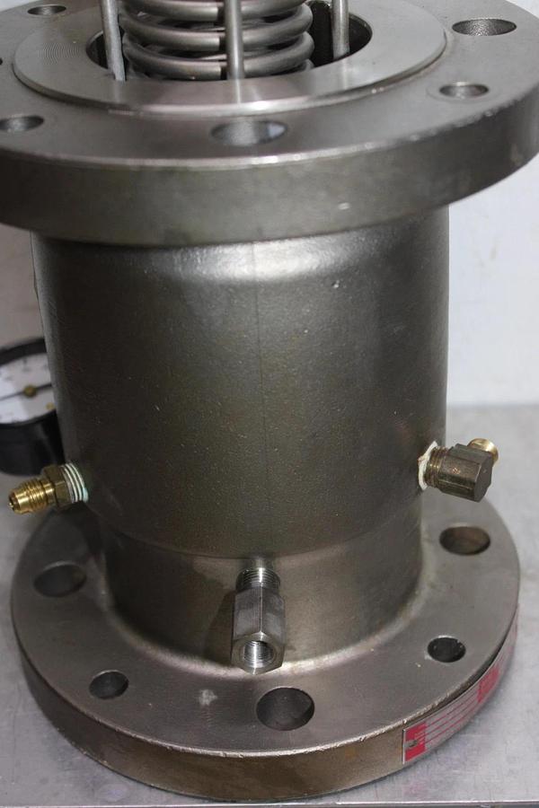 Used 3" BS&B TRANE RDV F0-0-0002-000 150 LB ANSI PRESSURE RELIEF VALVE 15 PSIG @ 72°F