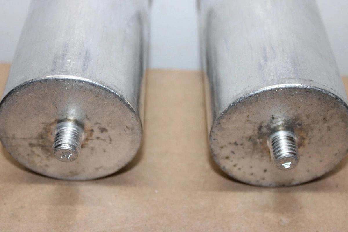 Used LOT OF 2 GE DIELEKTROL VI CAPACITOR 27L366 120314019-001 40 uF 600 VAC 50/60 HZ