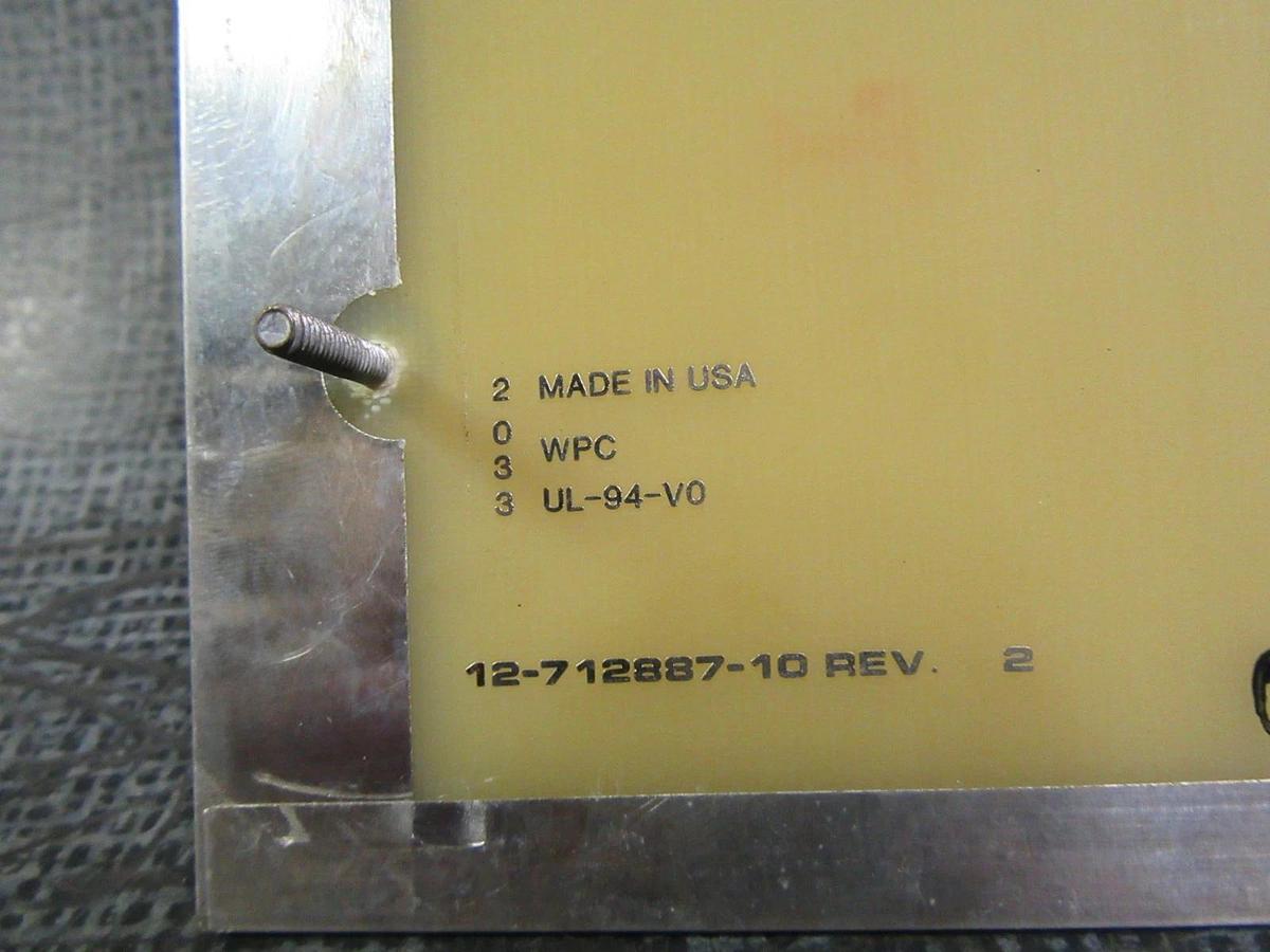 Used LIEBERT 12-712887-10 REV 2 UPS SWITCH CONTROL COVER CIRCUIT BOARD ** WARRANTY **