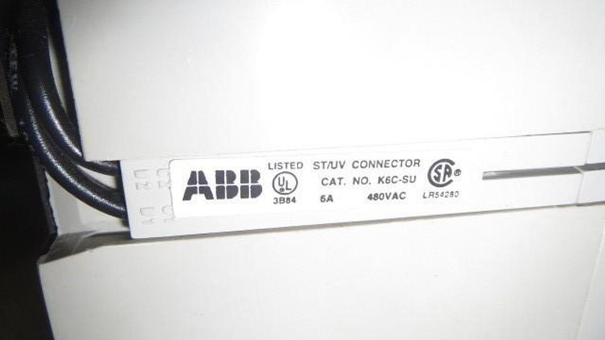 Used ABB D/C BREAKER SACE S6 600 AMP, 600 VAC 500 VDC W/ 600 AMP TRIP, 2 POLE