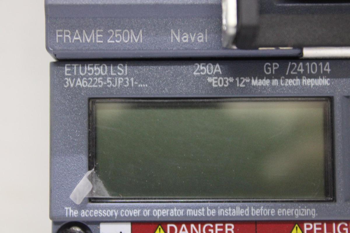 Used ABB MH HIGH INTERRUPTING CIRCUIT BREAKER 800 AMP 600 VAC 3-POLE