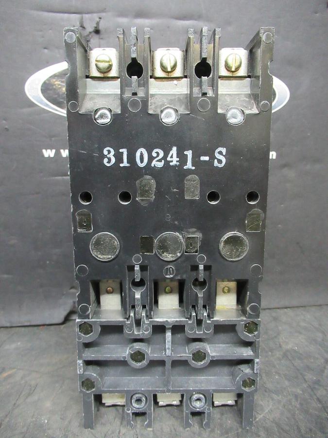 Used WESTINGHOUSE MOTOR CIRCUIT PROTECTOR MCP0322CR 3 AMP 600 VAC 3-POLE
