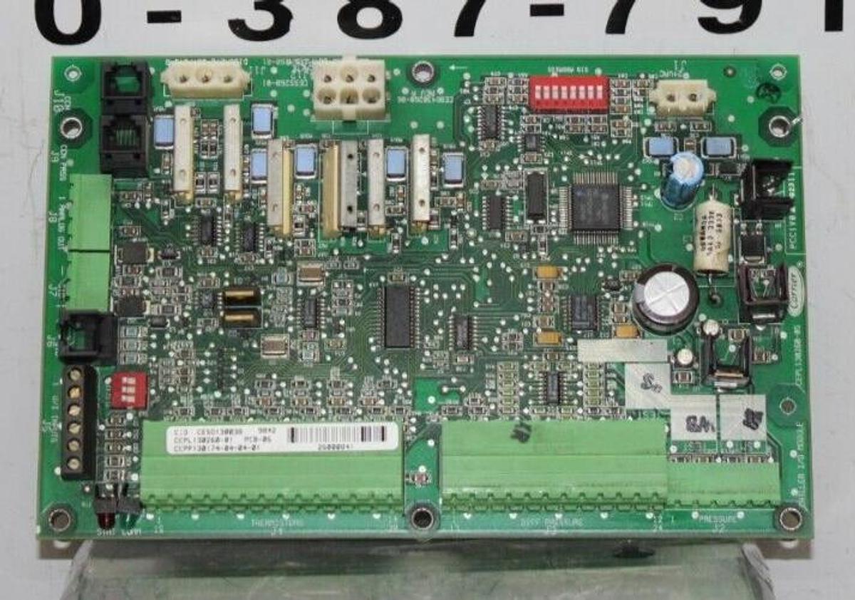 Used CARRIER CHILLER I/O CIRCUIT BOARD CEPL130260-05 CEBD430260-06 REV. A