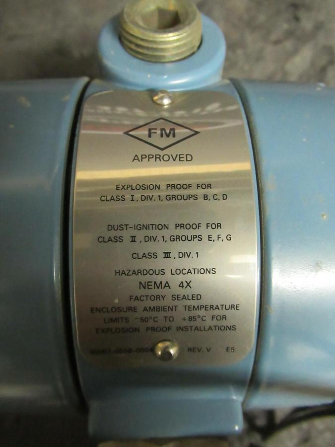 ROSEMOUNT ALPHALINE PRESSURE TRANSMITTER  1151 SMART 90067-0514-0044 REV. BK