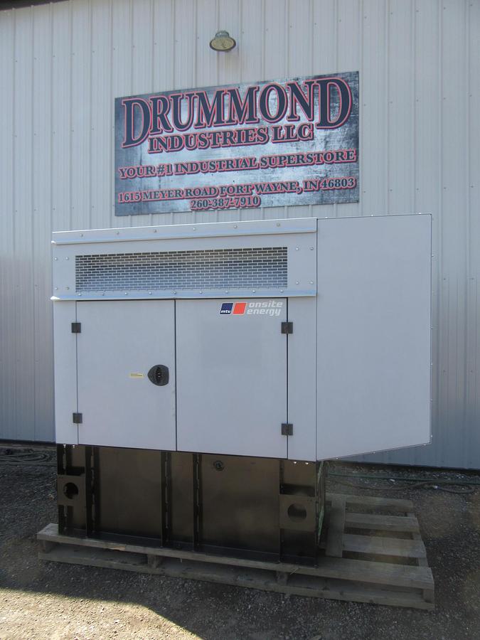 Used 20 KW DIESEL GENERATOR MTU 120/240 V 4LE1 ISUZU SOUND ENCLOSED 96 HRS  VIDEO