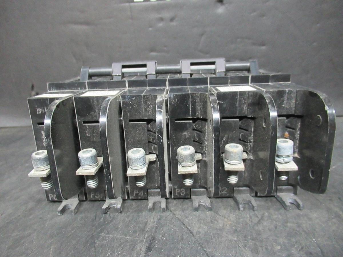 Used HEINEMANN BREAKER CF6-Z1-21 CF6-G8-DU 56 AMP TRIP 240 VAC HH83XE629A