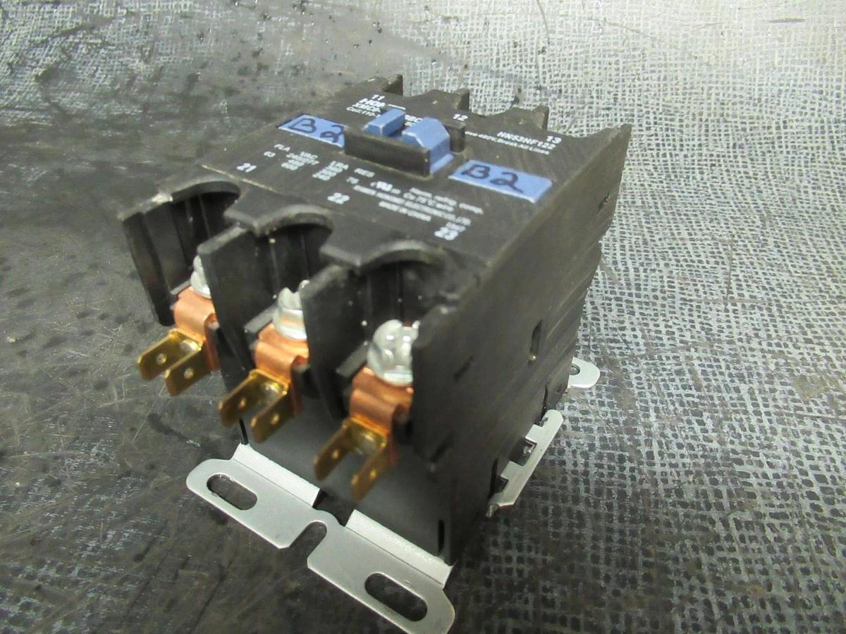 Used HOMER / CARRIER CONTACTOR HN53HF122 XMCO-633-FBBC00F 600V 63A COIL: 120V
