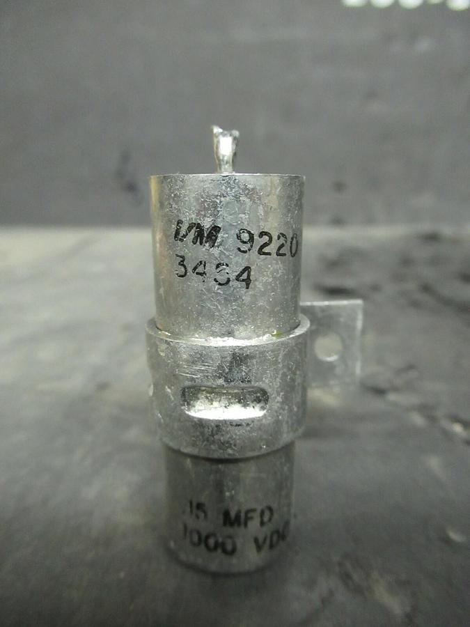 Used I/M SPEC 9220 ALUMINUM CASED CAPACITOR 0.15 uF 0.15 MFD 1000 VDC 3454