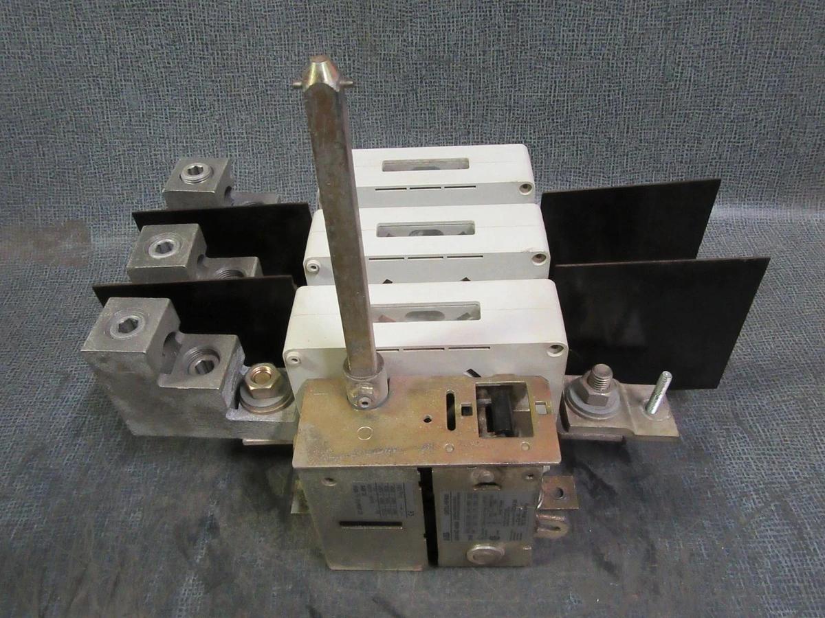 Used ABB GENERAL PURPOSE SWITCH 400 AMP 600 VAC 3 PHASE MODEL: OETL-NF400