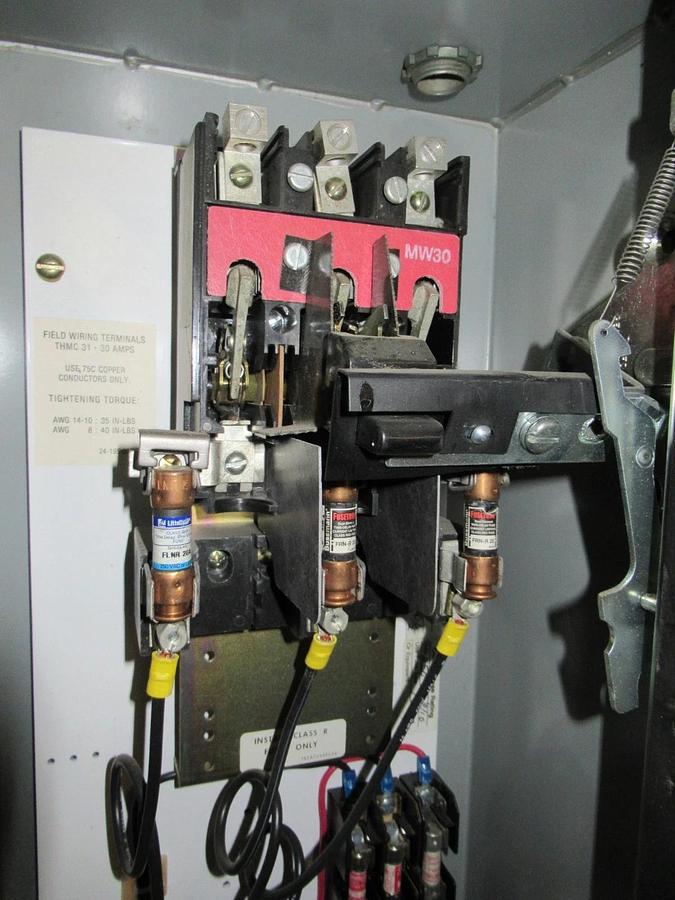 Used SIEMENS COMBINATION STARTER SCN2B4210A85200N4 600A NEMA SIZE 0 **WARRANTY**