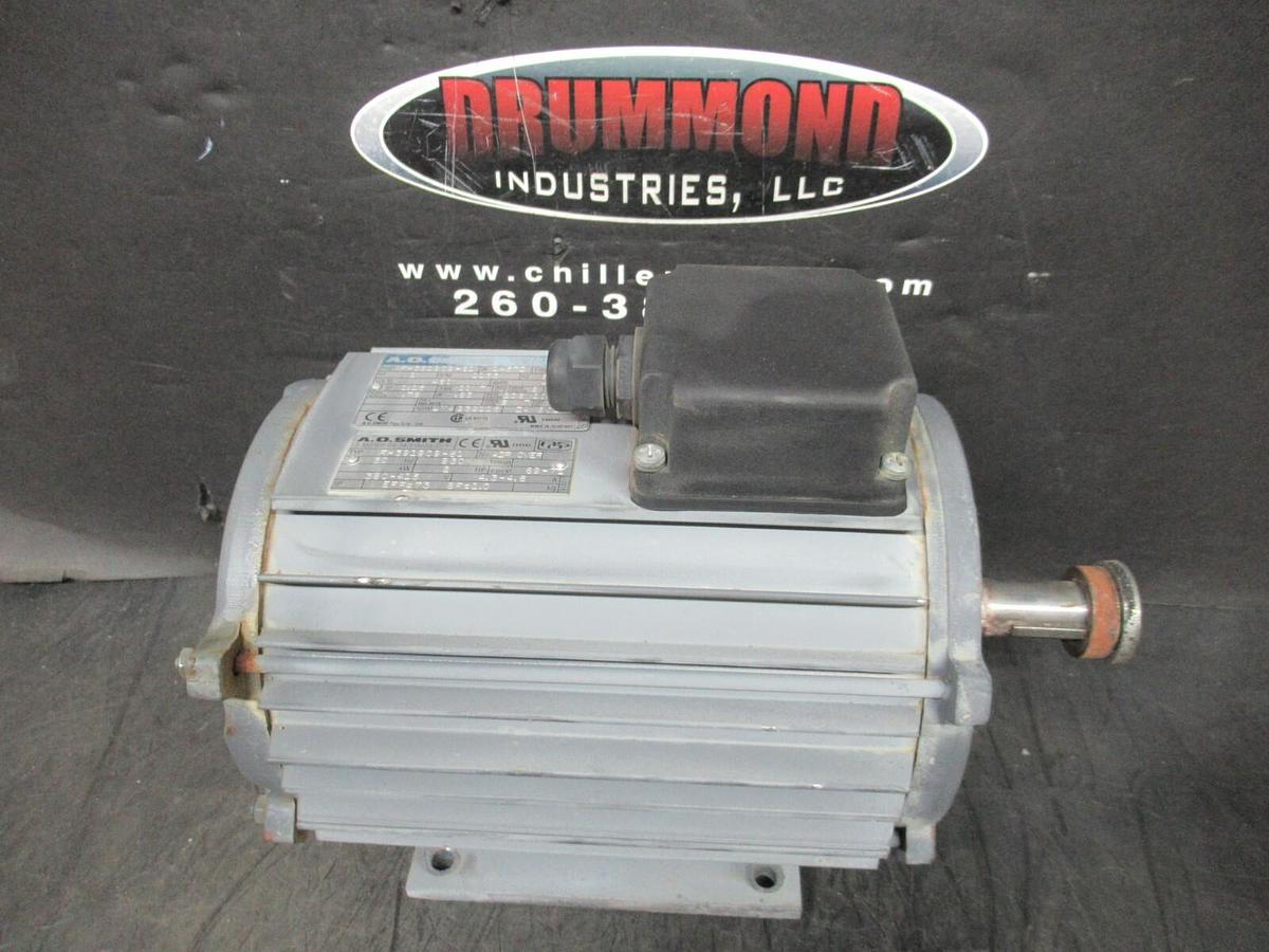 Used A.O. SMITH CENTURY AC MOTOR F-391909-61 3-PHASE 2 HP 460V 4A 1.15 SF 1155 RPM
