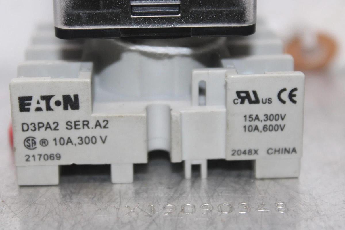 Used EATON GENERAL PURPOSE RELAY D3RF2A 3-4154-0003A