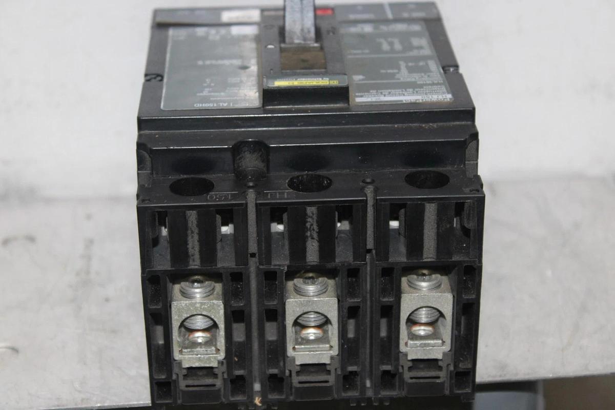 Used SQUARE D POWERPACT CIRCUIT BREAKER HJL36100 3-POLE 100 AMP 600 VAC *WARRANTY*