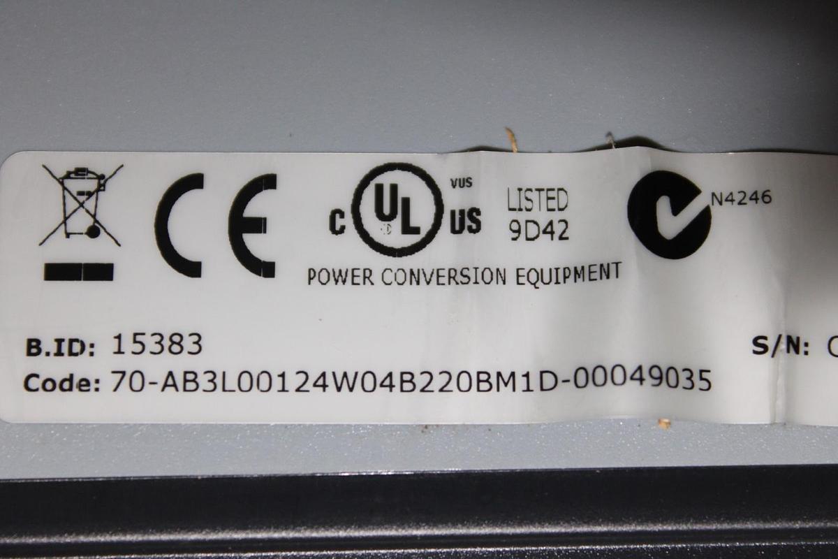 Used EATON H-MAX VARIABLE FREQUENCY DRIVE HMX34AG01221-N NEMA 1 5.5 KW 7.5 HP