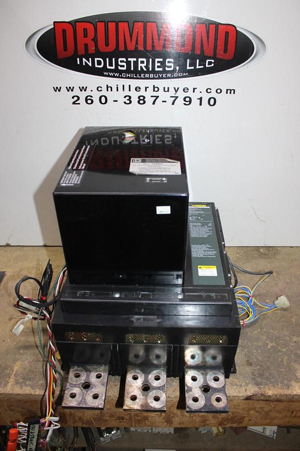 Used SQUARE D DC BREAKER PAF362000DCM2320 2000 AMP 600 VDC W/ PAM02