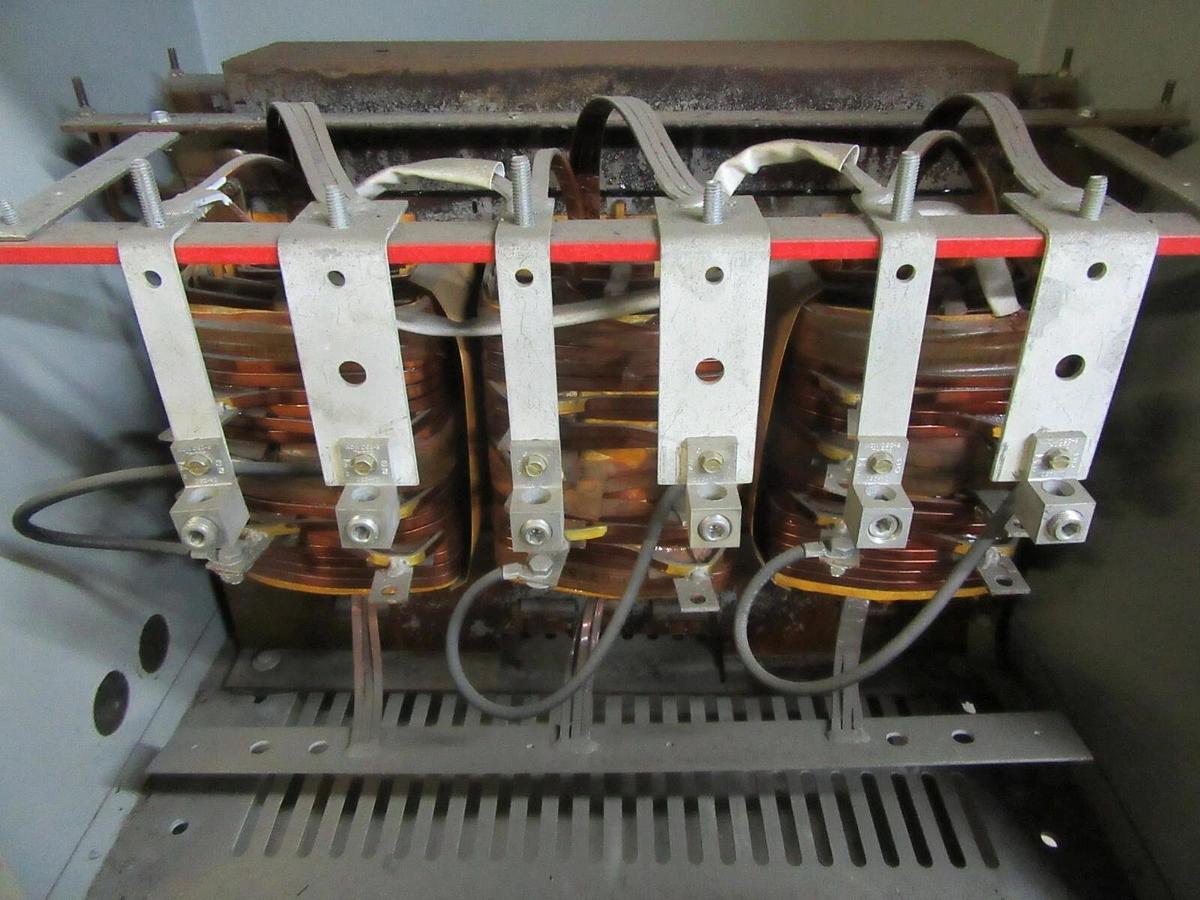 Used GE TRANSFORMER 9T23B4008G22 93 KVA 3-PHASE PRI: 460 VOLT SEC: 460/266 VOLT