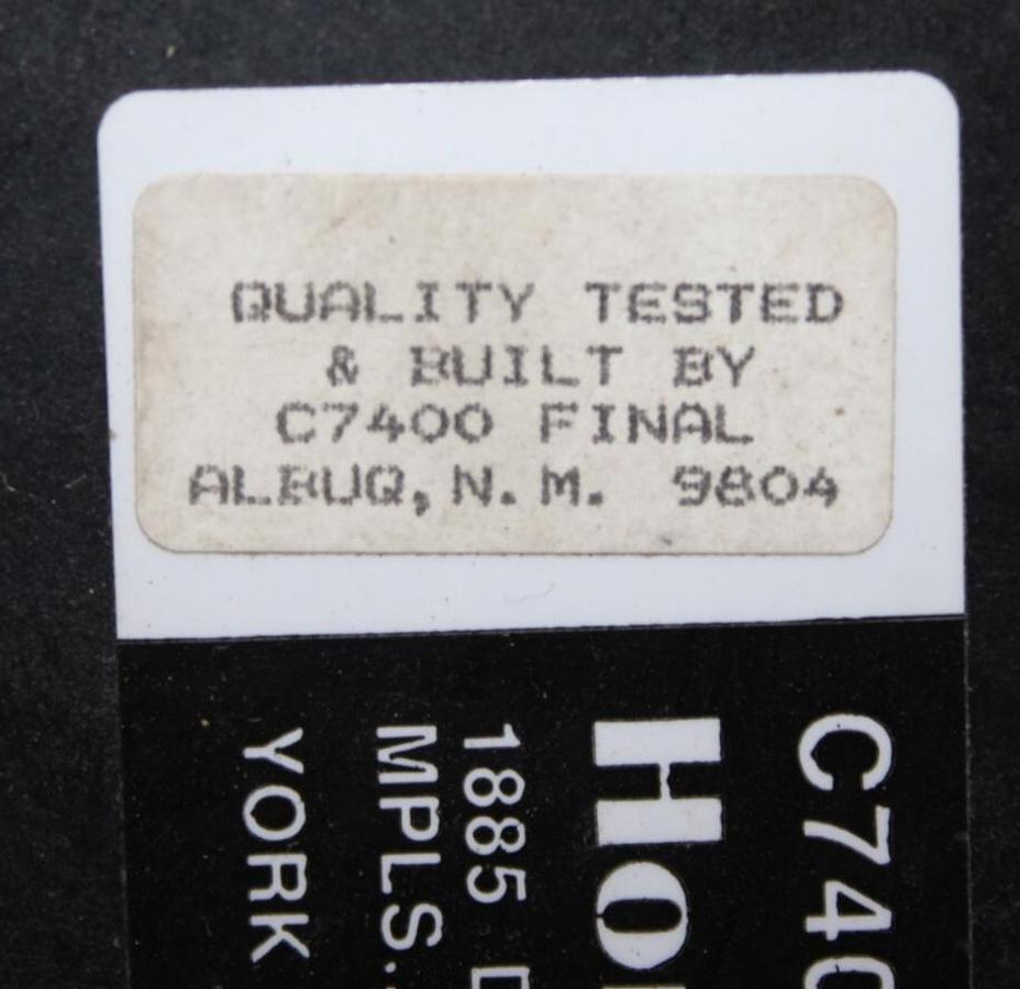 Used HONEYWELL ENTHALPY SENSOR 031-00863 C7400A1012 97-4130 **WARRANTY**