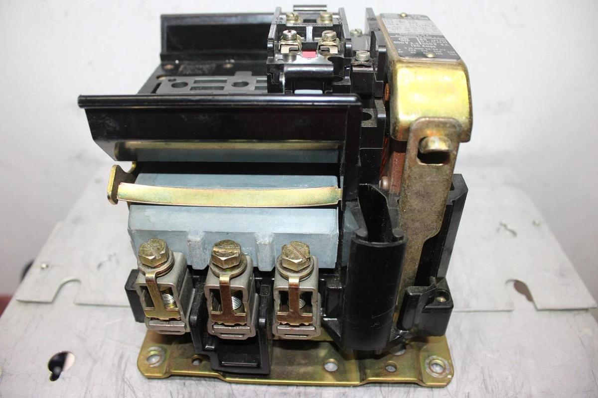 Used SPRECHER & SCHUH CONTACTOR CA-1-100 600 VAC 125 AMP 3-POLE