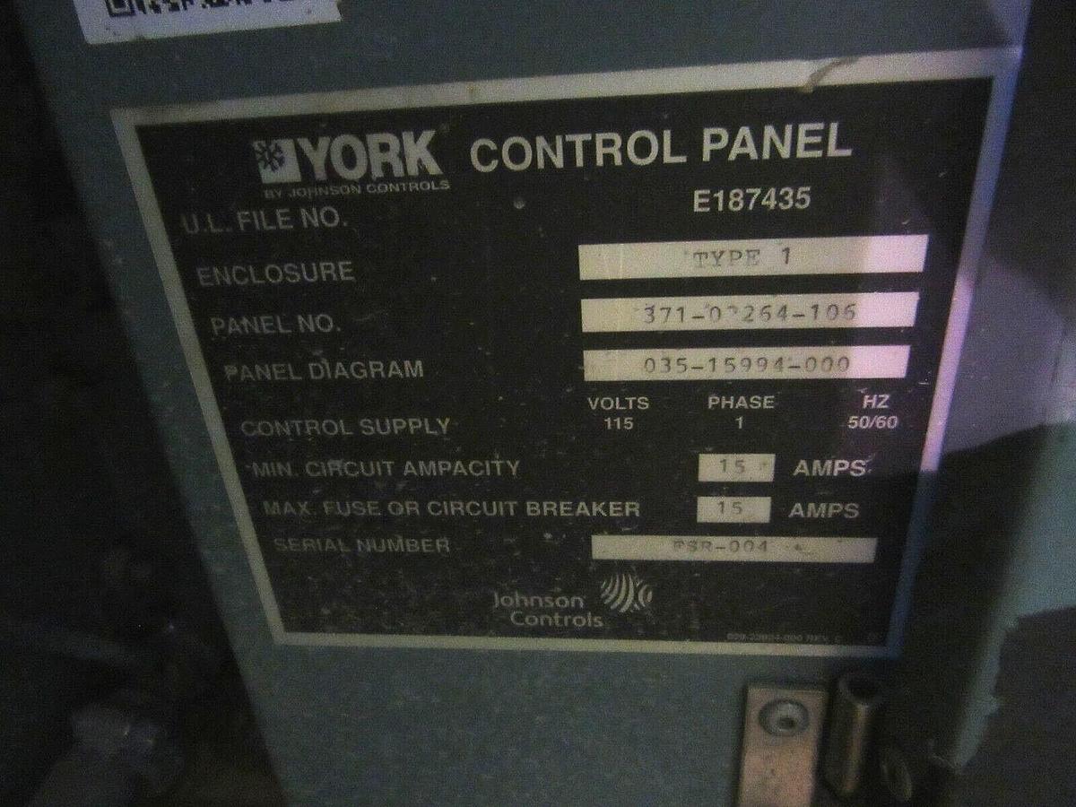 Used YORK / JOHNSON CONTROLS 351 HP VSD 371-017420-103 MO# TM351T B6F-46 390 A DRIVE