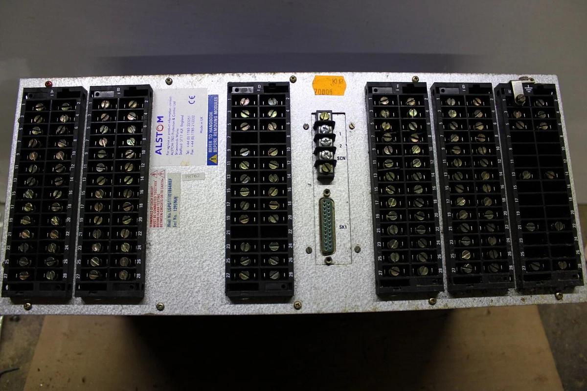Used ALSTOM GENERATOR PROTECTOR RELAY LGPG11101R44MEF 5 AMP 120 VAC 125 VDC