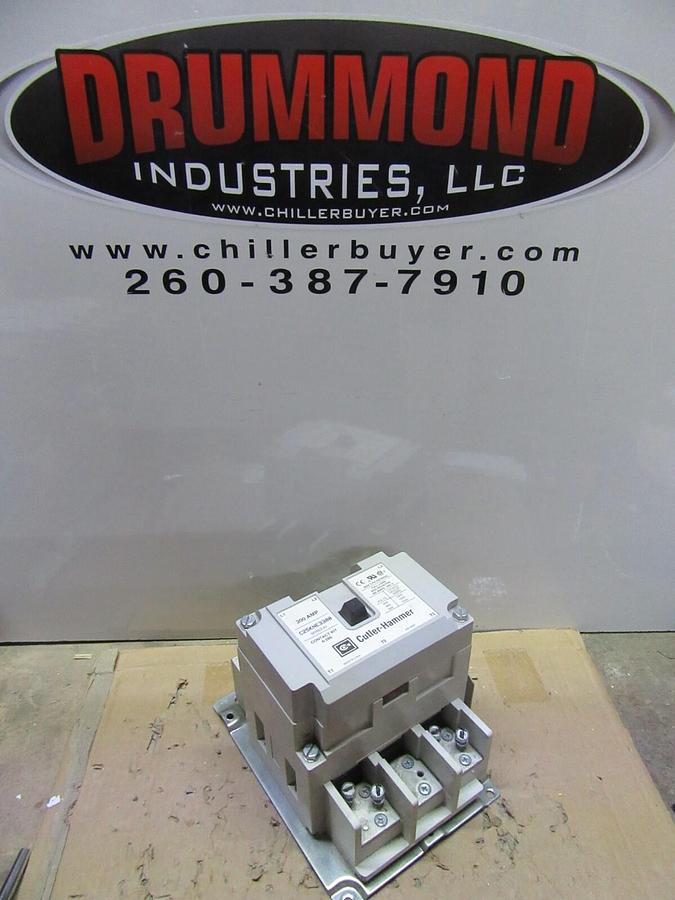 Used CUTLER HAMMER CONTACTOR C25KNE3300 300 AMP 600 VAC 3-PHASE COIL: 110/120 V